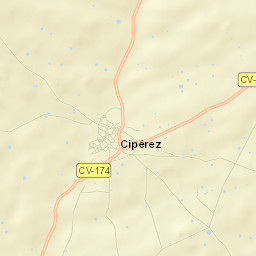Cipérez Street Map