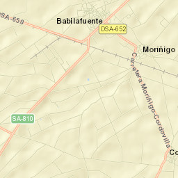 Babilafuente Street Map
