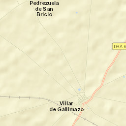 Villar de Gallimazo Street Map