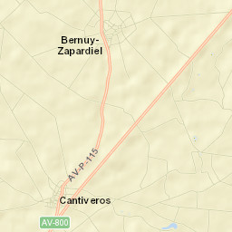 Cantiveros Street Map