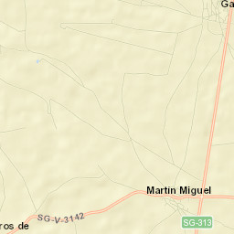 Martín Miguel Street Map
