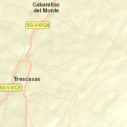 Trescasas Street Map