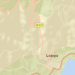 Lozoya Street Map