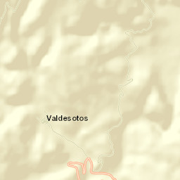 Valdesotos Street Map