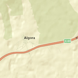 Algora Street Map
