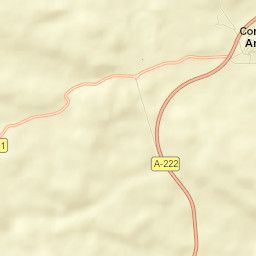 Cortes de Aragón Street Map