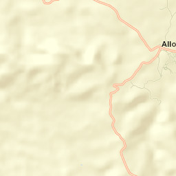 Alloza Street Map