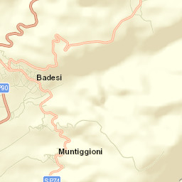 Badesi Street Map