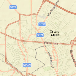 Orta di Atella Street Map
