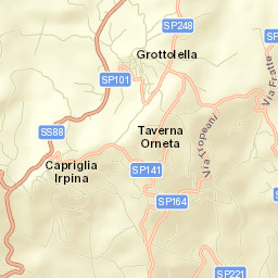 Capriglia Irpina Street Map