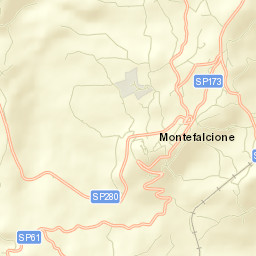 Montefalcione Street Map