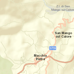 San Mango sul Calore Street Map