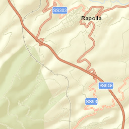 Rapolla Street Map
