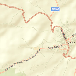 Venosa Street Map