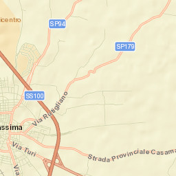 Casamassima Street Map