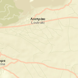 Loutráki Street Map