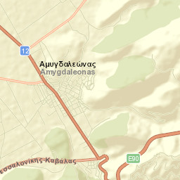 Amygdaleónas Street Map