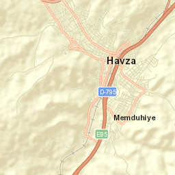 Havza Street Map