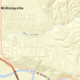 McKinleyville Street Map