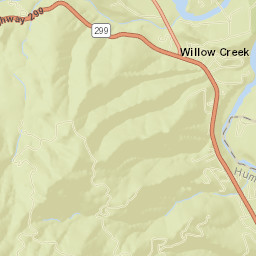 Willow Creek Street Map