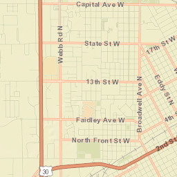 408-442 Kennedy Drive Grand Island Street Map