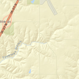 255th Street & U.S. 218, Mount Pleasant, IA Street Map
