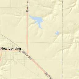 New London Street Map