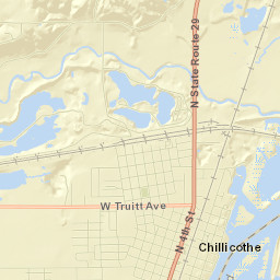 Chillicothe Street Map