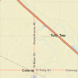 Convoy Street Map