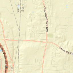 Greentown Street Map