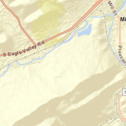 Centre County Street Map