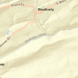 Weatherly Street Map