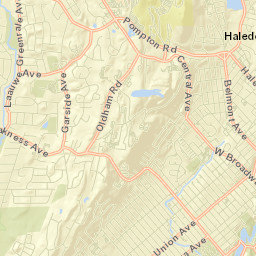 Haledon Street Map