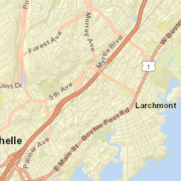 Larchmont Street Map