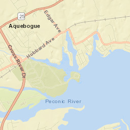 Aquebogue Street Map