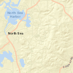 North Sea Street Map