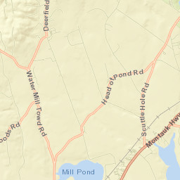 Water Mill Street Map