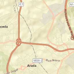 Espargo Street Map