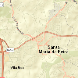 Sanfins Street Map