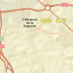 Carbajosa de la Sagrada Street Map