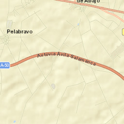 Calvarrasa de Abajo Street Map