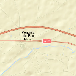 Ventosa del Río Almar Street Map