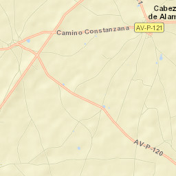 Cabezas de Alambre Street Map