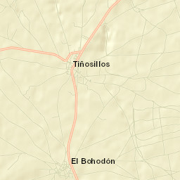 Tiñosillos Street Map