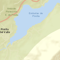 Pinilla del Valle Street Map