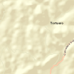 Tortuero Street Map