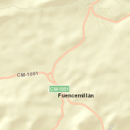 Fuencemillán Street Map