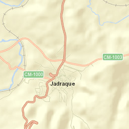 Jadraque Street Map