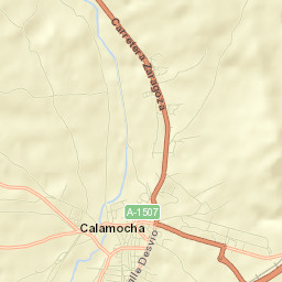 Calamocha Street Map