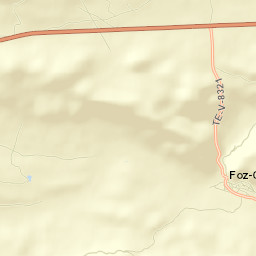 Foz-Calanda Street Map